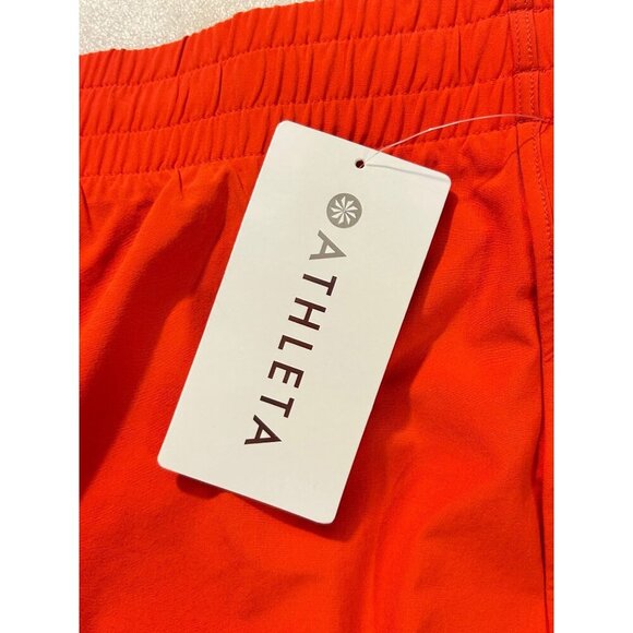 Athleta Mesh Racer Run Mid Rise 4" Shorts NWT 3X PLus - Picture 5 of 6